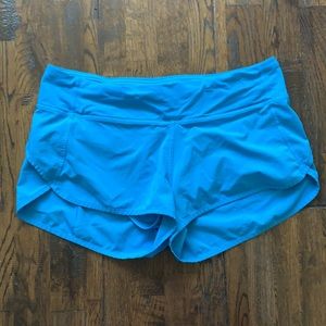 Blue Lululemon Shorts